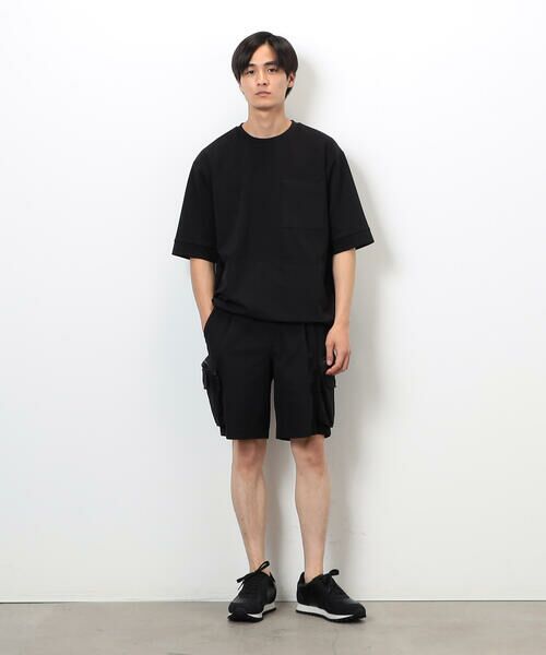 COMME CA ISM / コムサイズム Tシャツ | 「Daily TECH Series」  クイックドライ コンビデザインＴシャツ | 詳細3