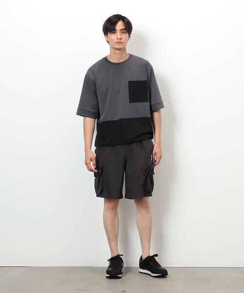 COMME CA ISM / コムサイズム Tシャツ | 「Daily TECH Series」  クイックドライ コンビデザインＴシャツ | 詳細17