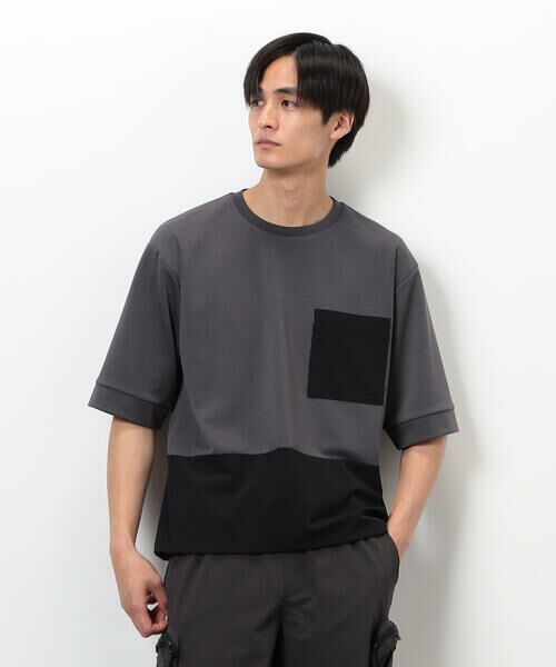 COMME CA ISM / コムサイズム Tシャツ | 「Daily TECH Series」  クイックドライ コンビデザインＴシャツ | 詳細18