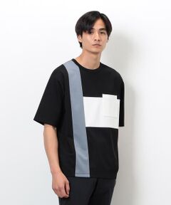 COMME CA ISM / コムサイズム Tシャツ | ブロッキングＴシャツ
