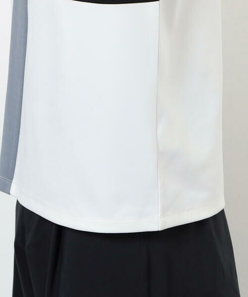 COMME CA ISM / コムサイズム Tシャツ | ブロッキングＴシャツ | 詳細11