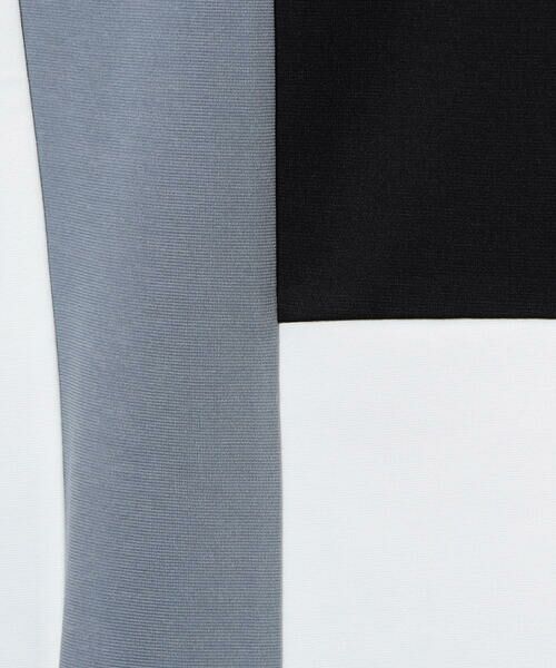 COMME CA ISM / コムサイズム Tシャツ | ブロッキングＴシャツ | 詳細12