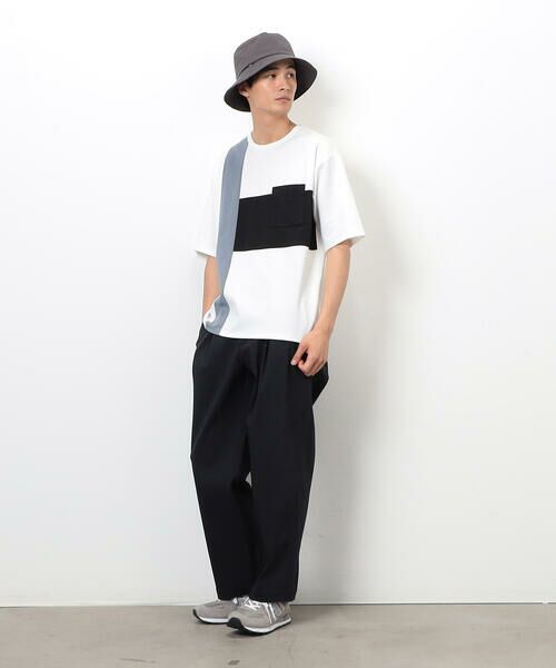 COMME CA ISM / コムサイズム Tシャツ | ブロッキングＴシャツ | 詳細2