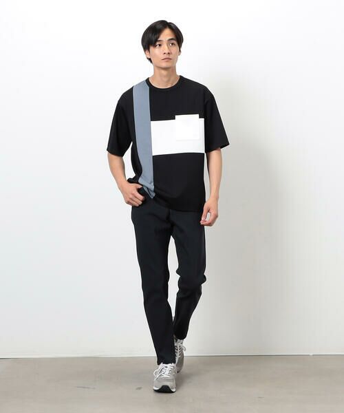 COMME CA ISM / コムサイズム Tシャツ | ブロッキングＴシャツ | 詳細13