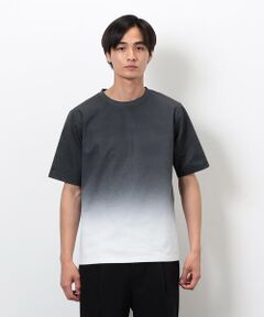 COMME CA ISM / コムサイズム Tシャツ | グラデーションプリントＴシャツ