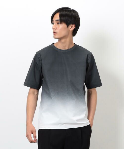 COMME CA ISM / コムサイズム Tシャツ | グラデーションプリントＴシャツ | 詳細5
