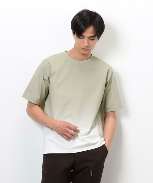 COMME CA ISM / コムサイズム Tシャツ | グラデーションプリントＴシャツ | 詳細9