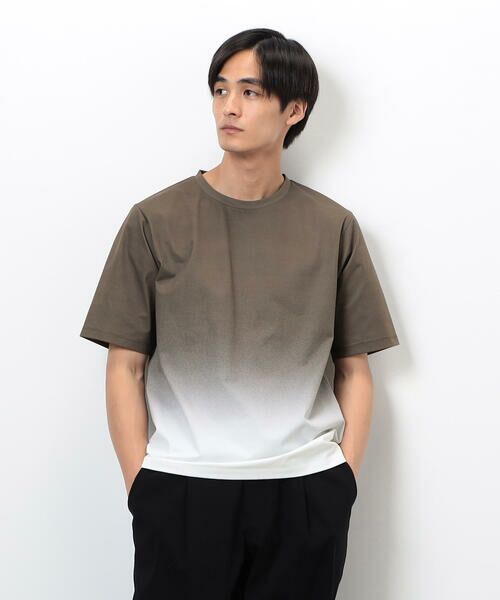 COMME CA ISM / コムサイズム Tシャツ | グラデーションプリントＴシャツ | 詳細13