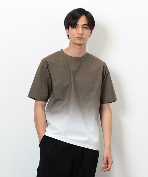 COMME CA ISM / コムサイズム Tシャツ | グラデーションプリントＴシャツ | 詳細14