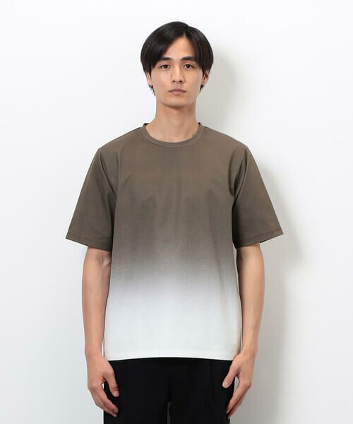 COMME CA ISM / コムサイズム Tシャツ | グラデーションプリントＴシャツ | 詳細15