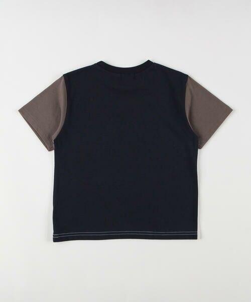 COMME CA ISM / コムサイズム Tシャツ | フロッキープリント Tシャツ | 詳細1