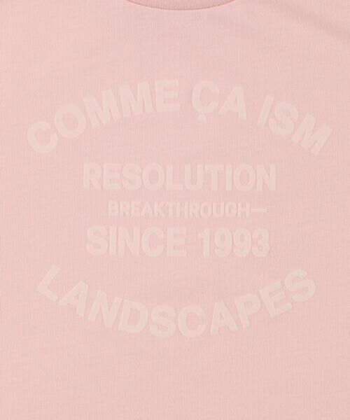 COMME CA ISM / コムサイズム Tシャツ | フロッキープリント Tシャツ | 詳細12