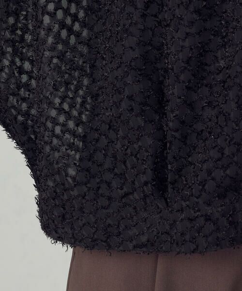 COMME CA ISM / コムサイズム シャツ・ブラウス | シアー フリンジ ドルマンスリーブブラウス | 詳細11