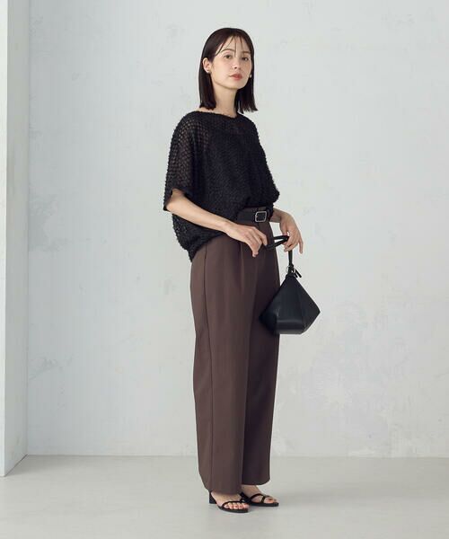 COMME CA ISM / コムサイズム シャツ・ブラウス | シアー フリンジ ドルマンスリーブブラウス | 詳細2