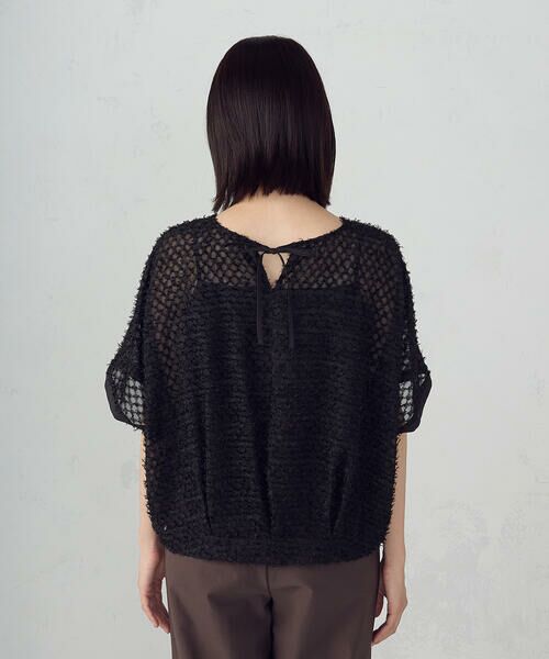 COMME CA ISM / コムサイズム シャツ・ブラウス | シアー フリンジ ドルマンスリーブブラウス | 詳細7