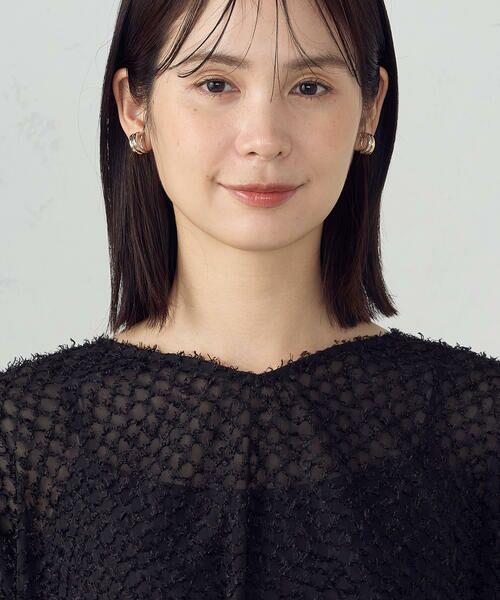 COMME CA ISM / コムサイズム シャツ・ブラウス | シアー フリンジ ドルマンスリーブブラウス | 詳細8