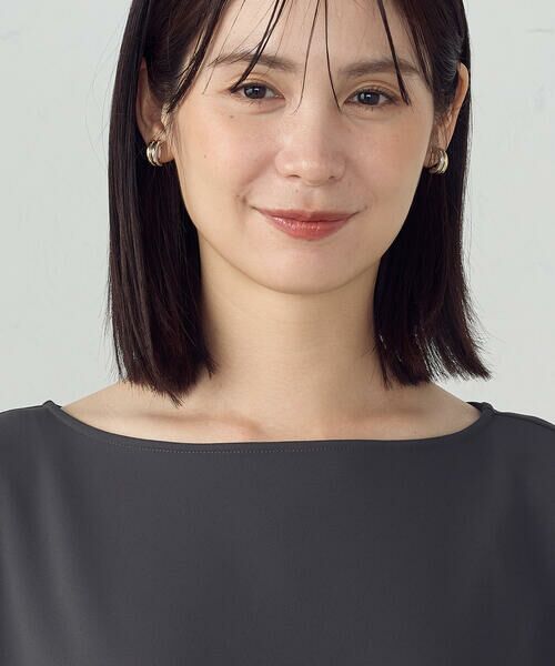 COMME CA ISM / コムサイズム シャツ・ブラウス | 【UVカット・接触冷感・吸水速乾】オーバーサイズＴブラウス / セットアップ対応 | 詳細11