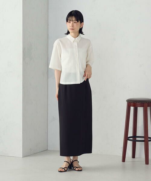 COMME CA ISM / コムサイズム シャツ・ブラウス | クロップド 半袖シャツ | 詳細4
