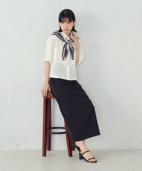 COMME CA ISM / コムサイズム シャツ・ブラウス | クロップド 半袖シャツ | 詳細6