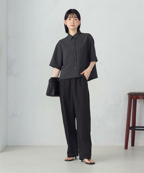 COMME CA ISM / コムサイズム シャツ・ブラウス | クロップド 半袖シャツ | 詳細9