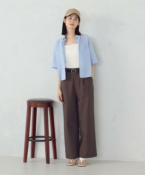 COMME CA ISM / コムサイズム シャツ・ブラウス | クロップド 半袖シャツ | 詳細19