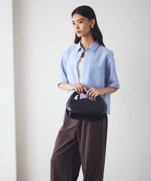 COMME CA ISM / コムサイズム シャツ・ブラウス | クロップド 半袖シャツ | 詳細15