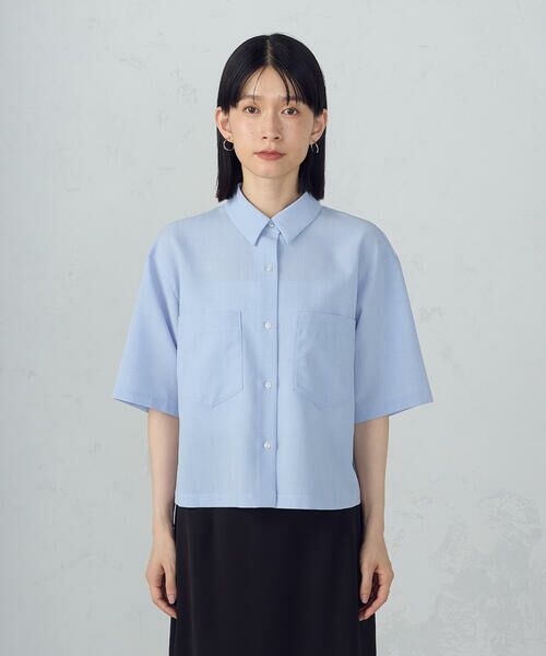 COMME CA ISM / コムサイズム シャツ・ブラウス | クロップド 半袖シャツ | 詳細22