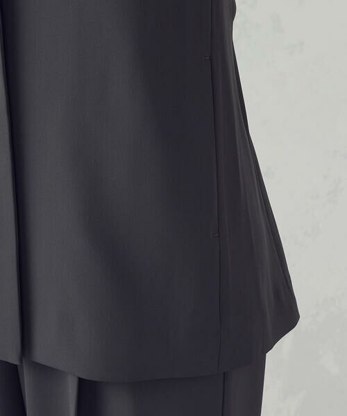 COMME CA ISM / コムサイズム ベスト | 【UVカット・接触冷感・吸水速乾】ベルト付きテーラードジレ / セットアップ対応 | 詳細14