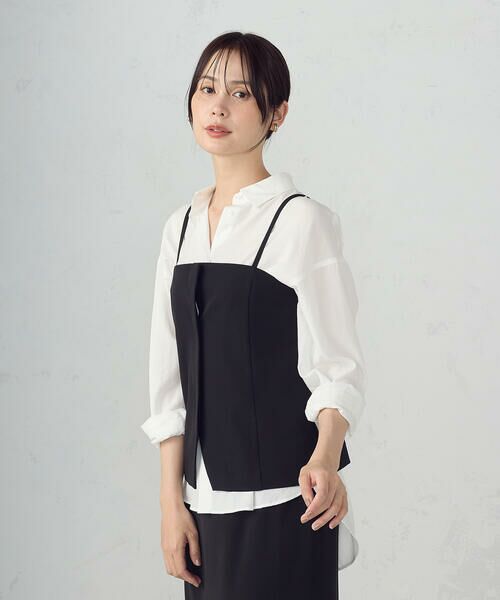COMME CA ISM / コムサイズム ベスト | キャミソールビスチェ | 詳細10
