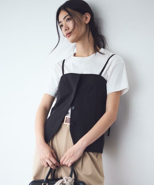 COMME CA ISM / コムサイズム ベスト | キャミソールビスチェ | 詳細5