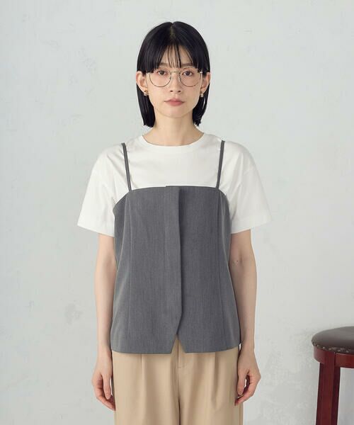 COMME CA ISM / コムサイズム ベスト | キャミソールビスチェ | 詳細15