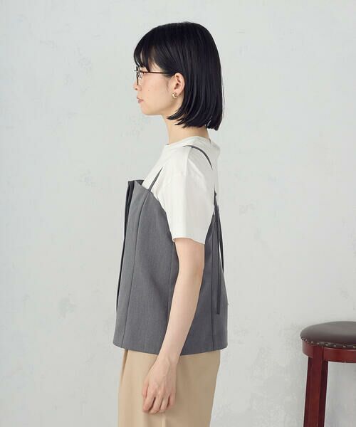 COMME CA ISM / コムサイズム ベスト | キャミソールビスチェ | 詳細16