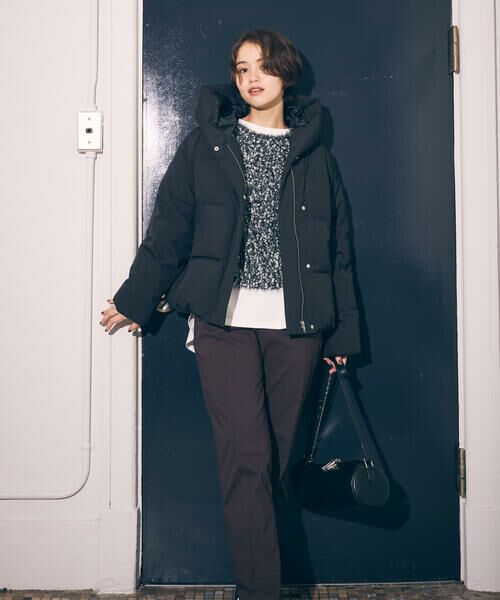 COMME CA ISM / コムサイズム その他アウター | フーデッドショートダウン | 詳細1