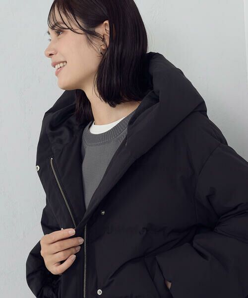 COMME CA ISM / コムサイズム その他アウター | フーデッドショートダウン | 詳細15