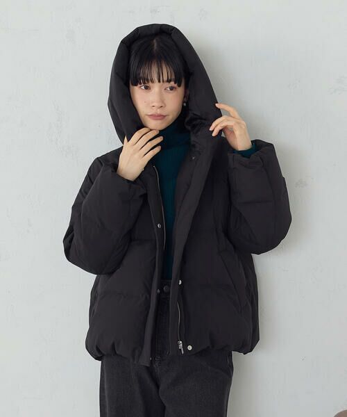 COMME CA ISM / コムサイズム その他アウター | フーデッドショートダウン | 詳細17