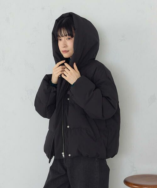 COMME CA ISM / コムサイズム その他アウター | フーデッドショートダウン | 詳細18