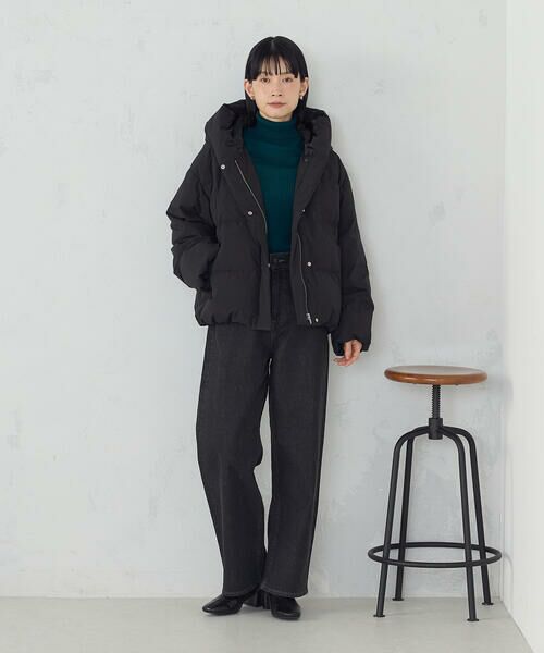 COMME CA ISM / コムサイズム その他アウター | フーデッドショートダウン | 詳細21