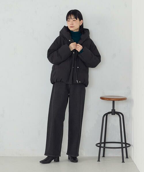 COMME CA ISM / コムサイズム その他アウター | フーデッドショートダウン | 詳細22