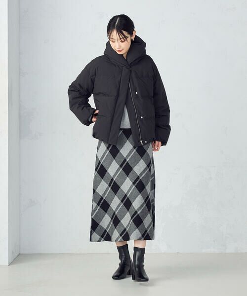 COMME CA ISM / コムサイズム その他アウター | フーデッドショートダウン | 詳細23