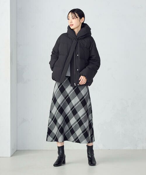 COMME CA ISM / コムサイズム その他アウター | フーデッドショートダウン | 詳細24