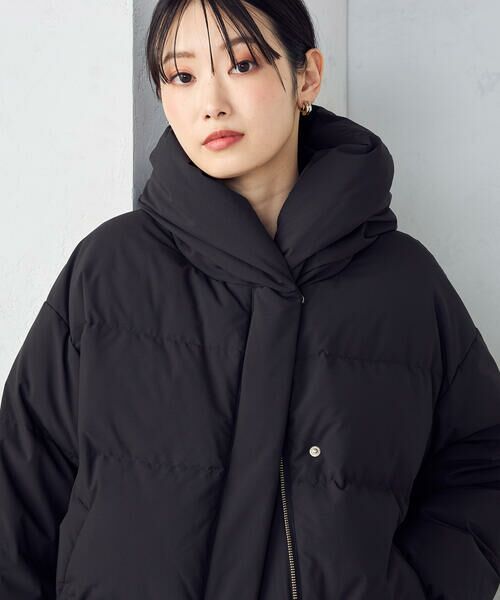 COMME CA ISM / コムサイズム その他アウター | フーデッドショートダウン | 詳細29