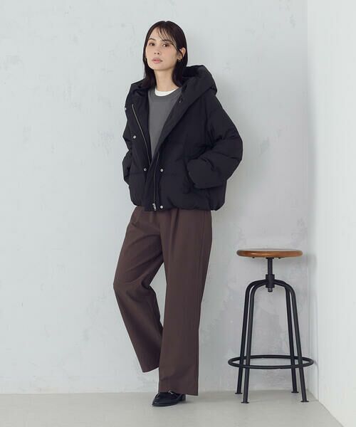 COMME CA ISM / コムサイズム その他アウター | フーデッドショートダウン | 詳細8