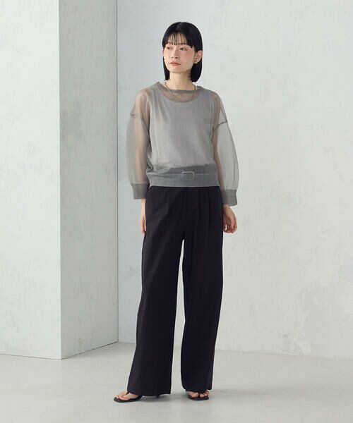 COMME CA ISM / コムサイズム ニット・セーター | 【セットアイテム】ウォッシャブル シアーニット | 詳細2