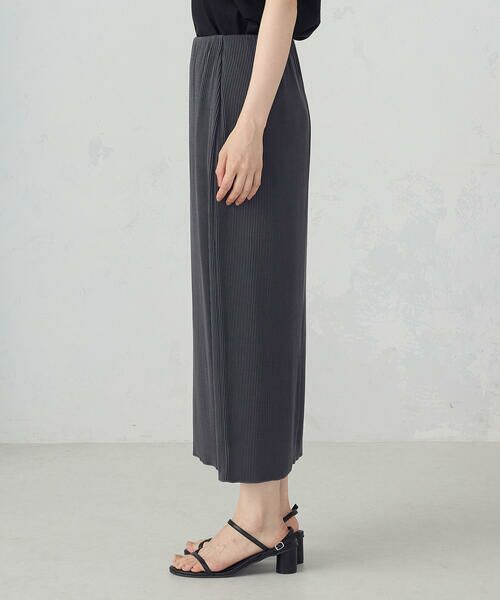 COMME CA ISM / コムサイズム ロング・マキシ丈スカート | ジャカードプリーツ ナロースカート / セットアップ対応 | 詳細15
