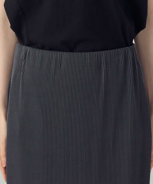 COMME CA ISM / コムサイズム ロング・マキシ丈スカート | ジャカードプリーツ ナロースカート / セットアップ対応 | 詳細17