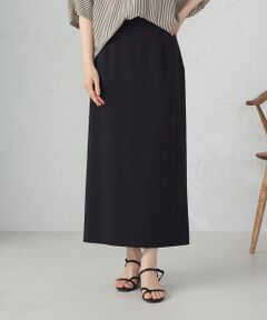 COMME CA ISM / コムサイズム ロング・マキシ丈スカート | ポリエステルツイル ナロースカート