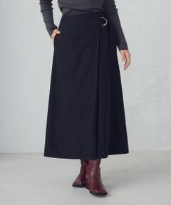 COMME CA ISM / コムサイズム ロング・マキシ丈スカート | ベルテッド Ａラインスカート