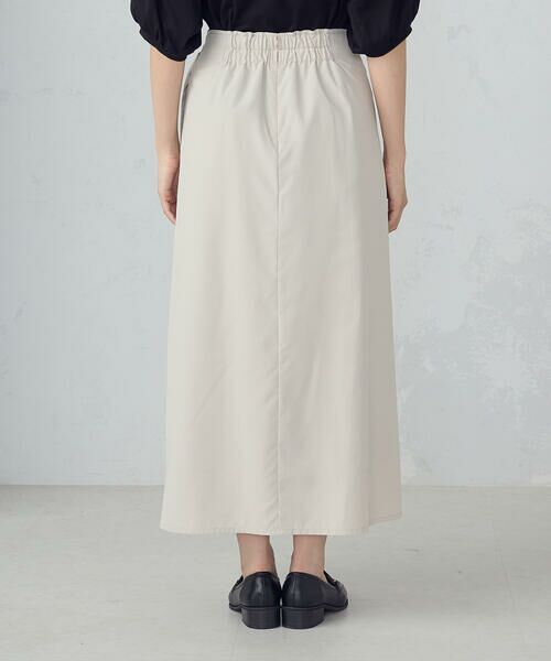 COMME CA ISM / コムサイズム ロング・マキシ丈スカート | ベルテッド Ａラインスカート | 詳細15