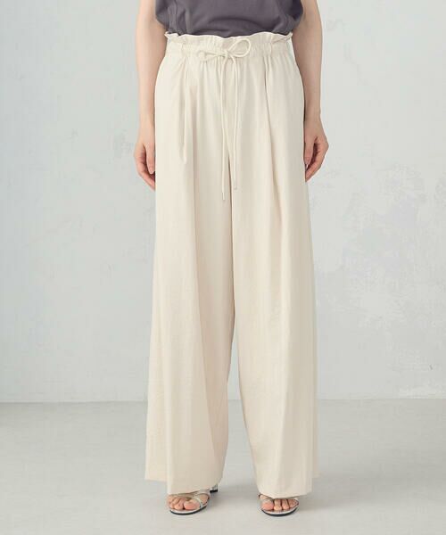 COMME CA ISM / コムサイズム その他パンツ | レーヨンナイロンヴィンテージ ドロストイージーパンツ | 詳細8