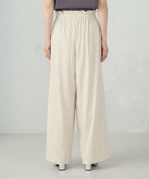 COMME CA ISM / コムサイズム その他パンツ | レーヨンナイロンヴィンテージ ドロストイージーパンツ | 詳細10